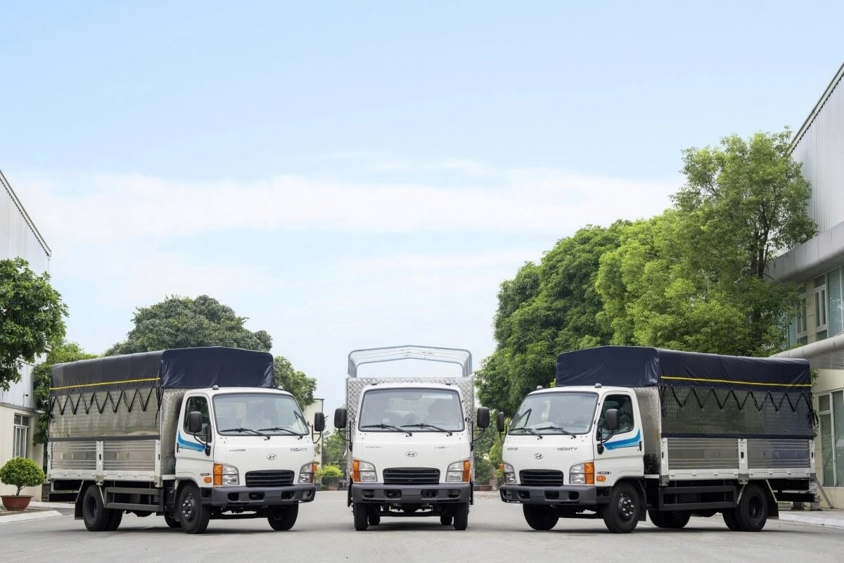 Giá bán xe tải Hyundai Mighty N500, N500LA, N550LA, N500LE