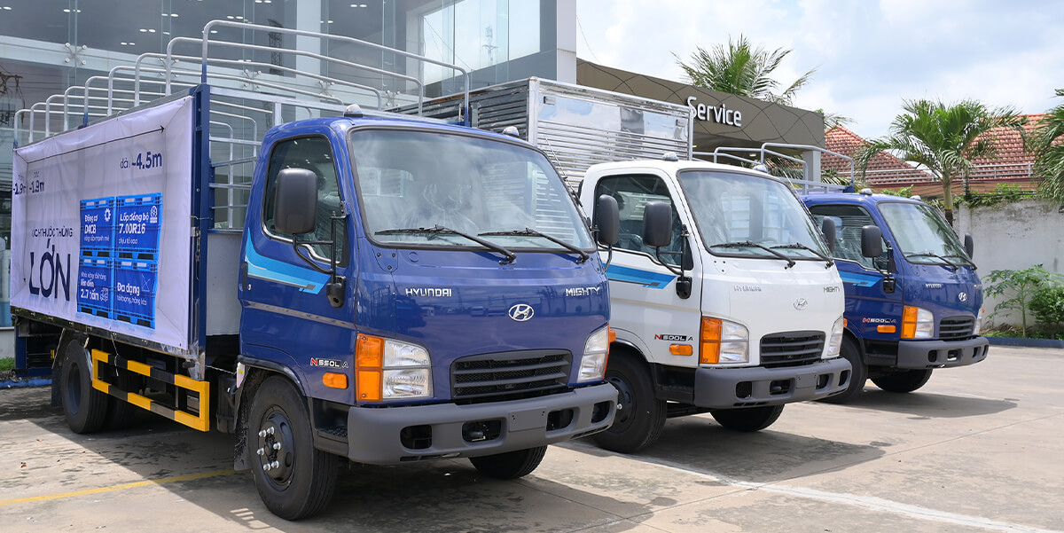 Ngoại thất Hyundai Mighty N500, N500LA, N550LA, N500LE